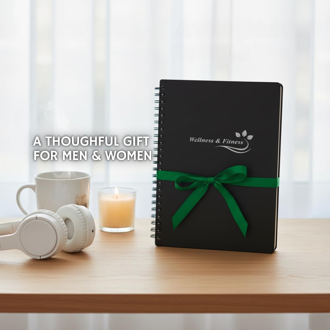 Wellness & Fitness Planner – Undated Daily Health Journal
