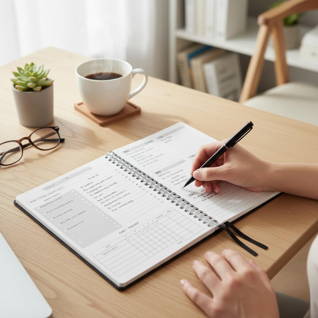 Budget Planner – A5 Finance & Expense Tracker Notebook