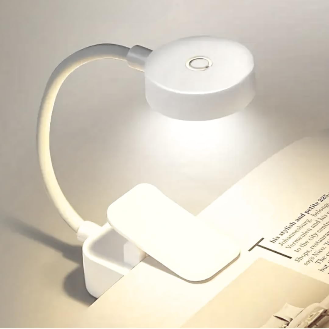 Clip-On Book Light – Adjustable LED Reading Lamp