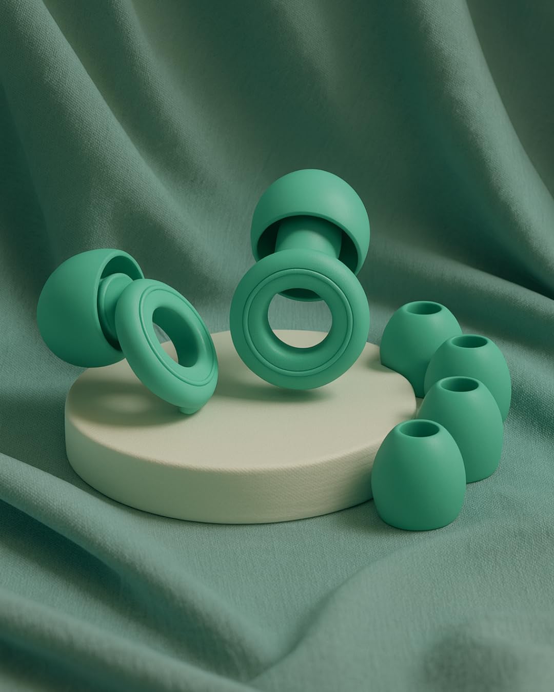 NoiseBud Reusable Earplugs – Soft Silicone Comfort Plugs