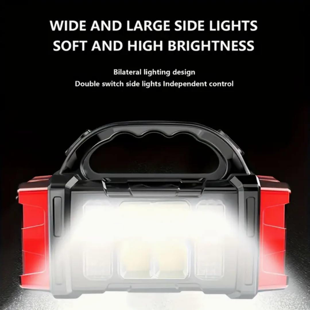Double-Sided Solar Lantern – Rechargeable LED Torch