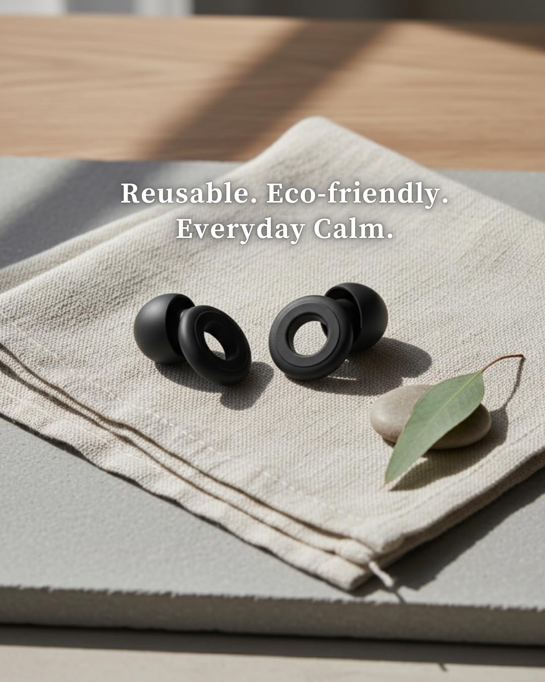 NoiseBud Reusable Earplugs – Soft Silicone Comfort Plugs