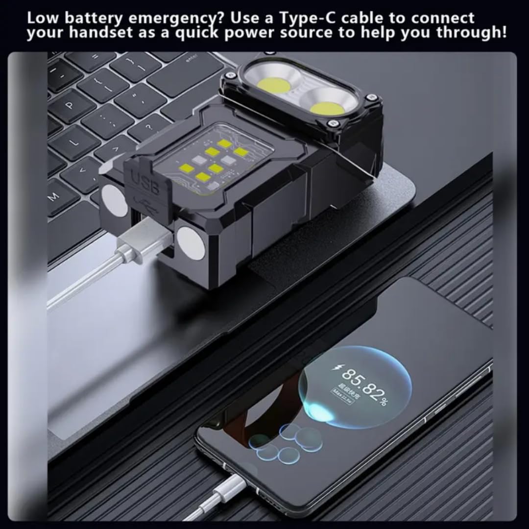 Mini LED Flashlight – USB-C Rechargeable Torch
