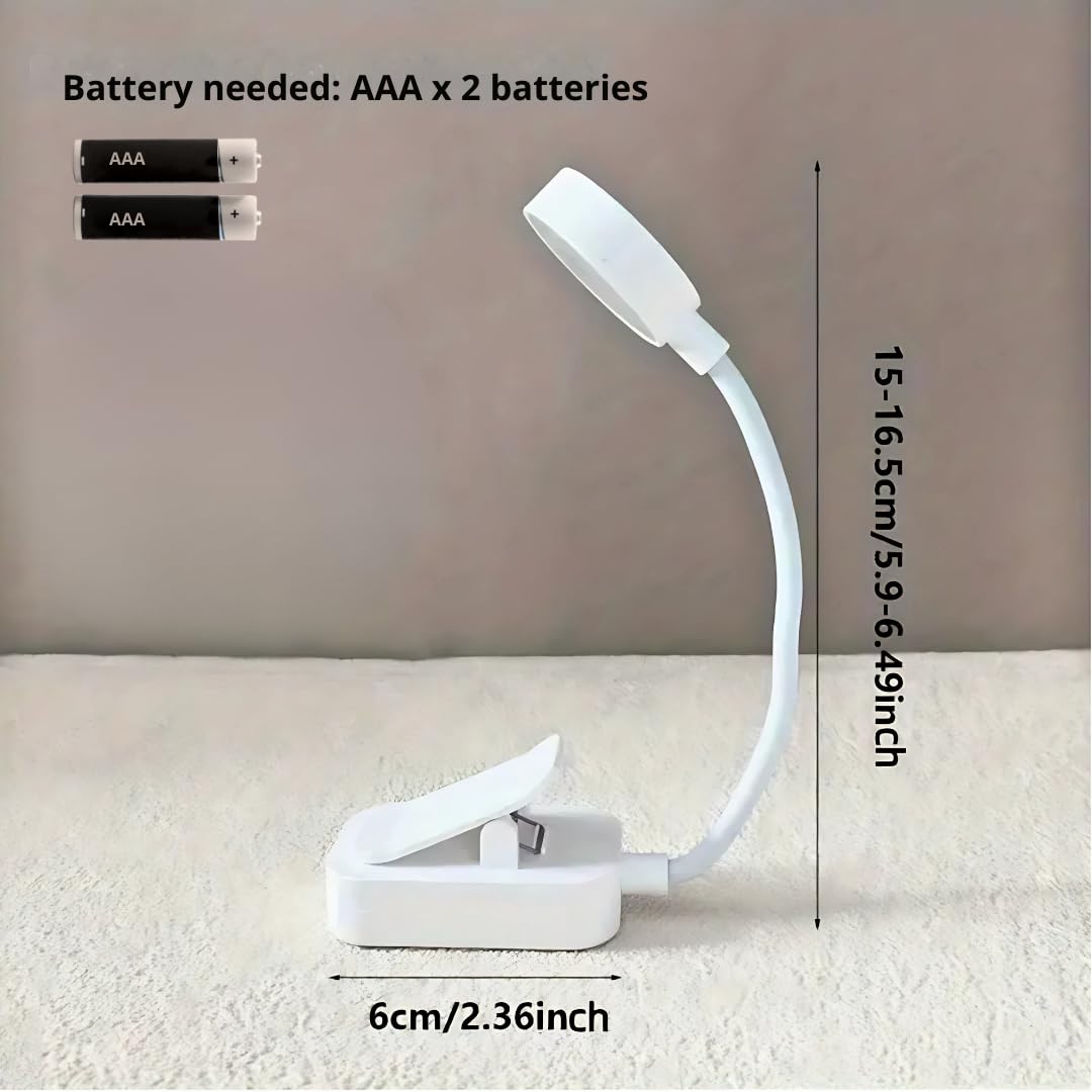 Clip-On Book Light – Adjustable LED Reading Lamp