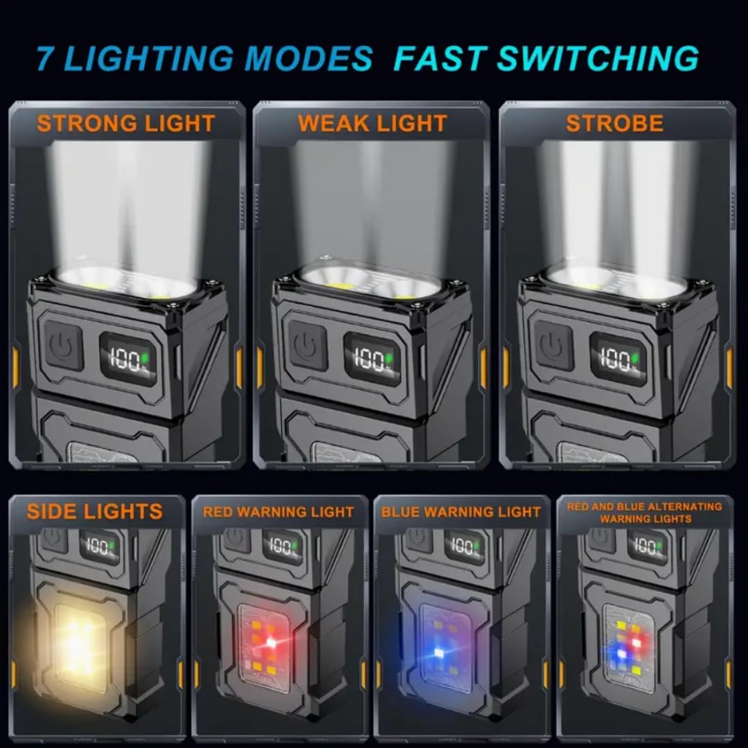 Mini LED Flashlight – USB-C Rechargeable Torch