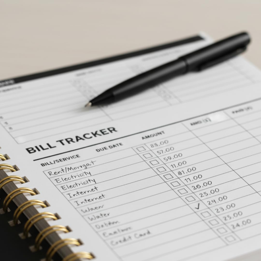 Budget Planner – A5 Finance & Expense Tracker Notebook