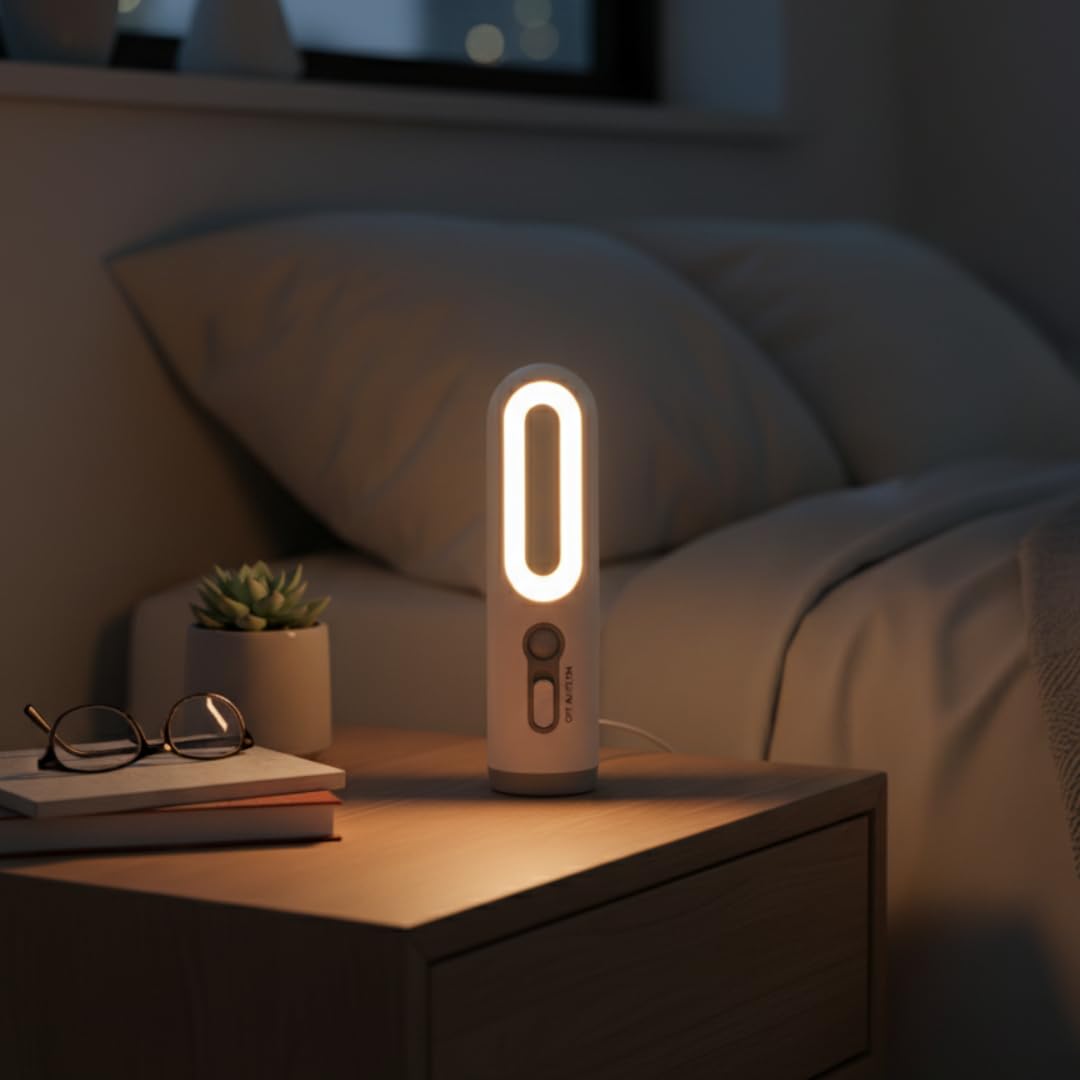 Night Smart Light – Motion Sensor USB Lamp (Rechargeable)