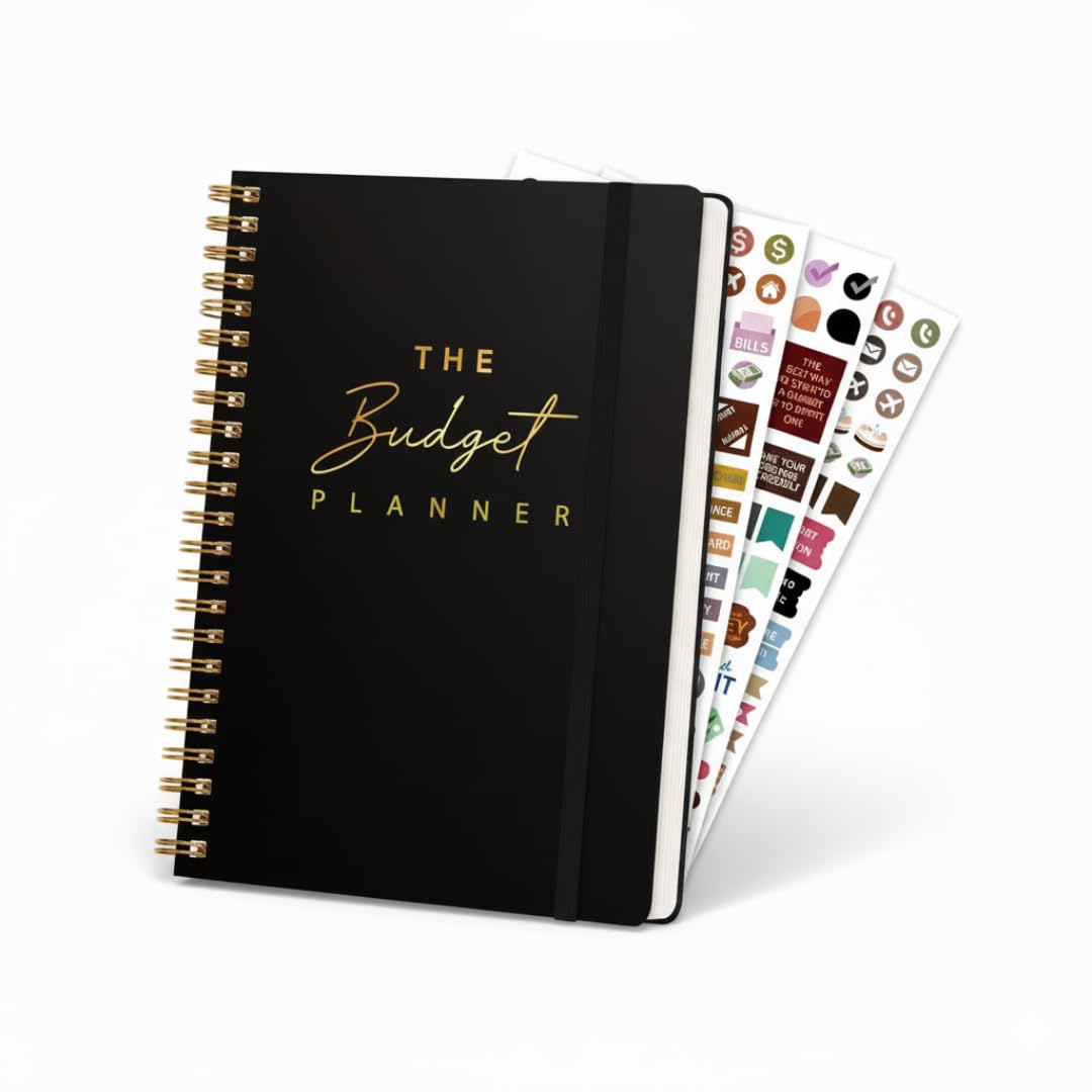 Budget Planner – A5 Finance & Expense Tracker Notebook