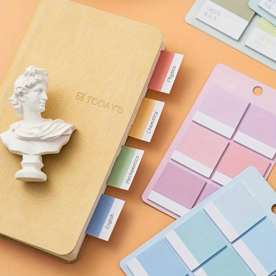 Sticky Notes – Pastel Square Self-Stick Memo Pads
