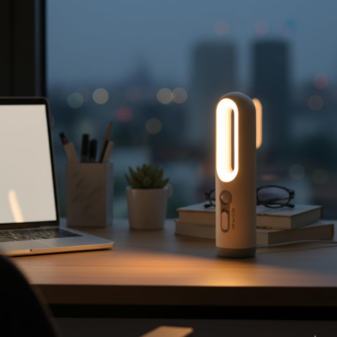 Smart Night Light – USB Rechargeable Motion Sensor Lamp