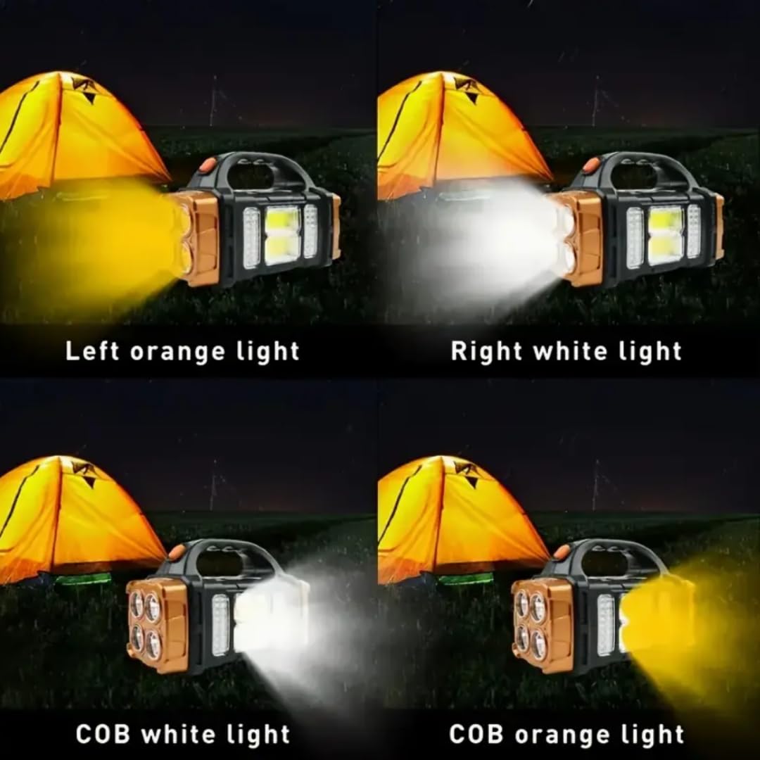 Double-Sided Solar Lantern – Rechargeable LED Torch