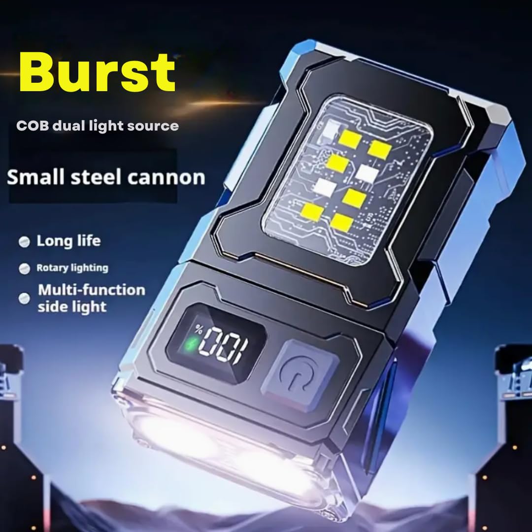 Mini LED Flashlight – USB-C Rechargeable Torch