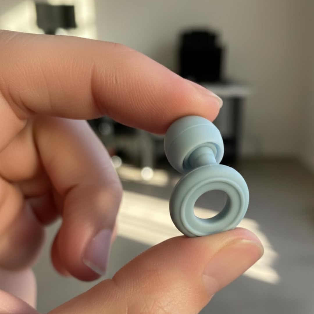 Mazo Moon NoiseBud Reusable Silicone Ring Earplugs
