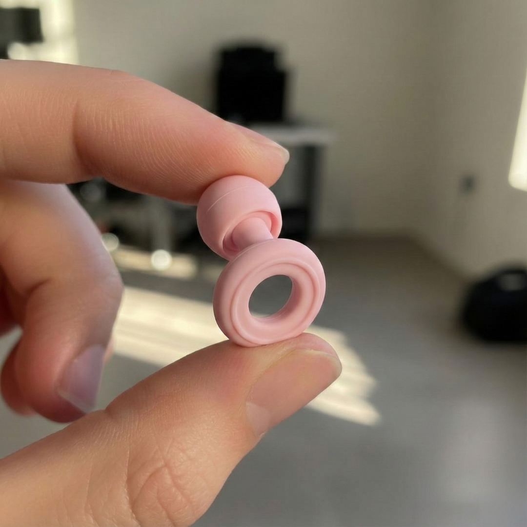 Mazo Moon NoiseBud Reusable Silicone Ring Earplugs