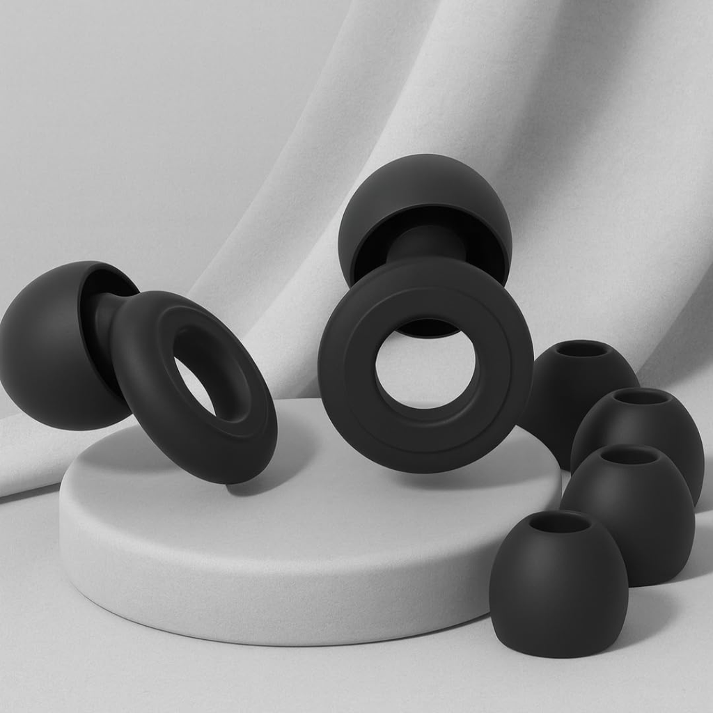 Mazo Moon NoiseBud Reusable Silicone Ring Earplugs