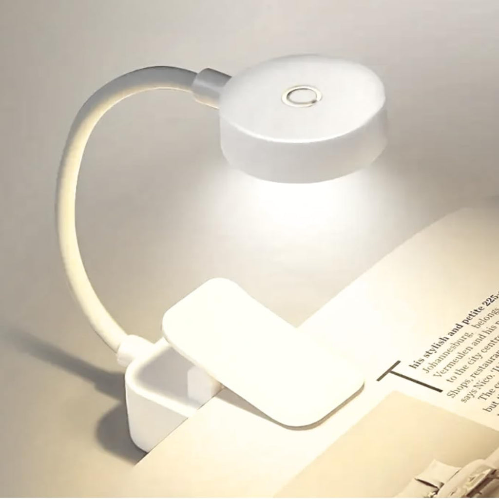 Clip-On Book Light – Adjustable LED Reading Lamp
