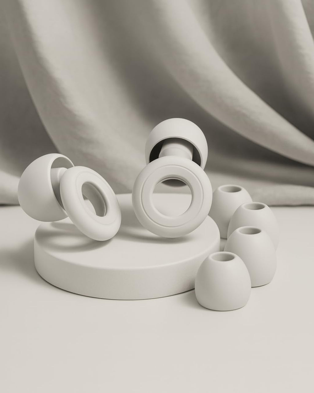 NoiseBud Reusable Earplugs – Soft Silicone Comfort Plugs