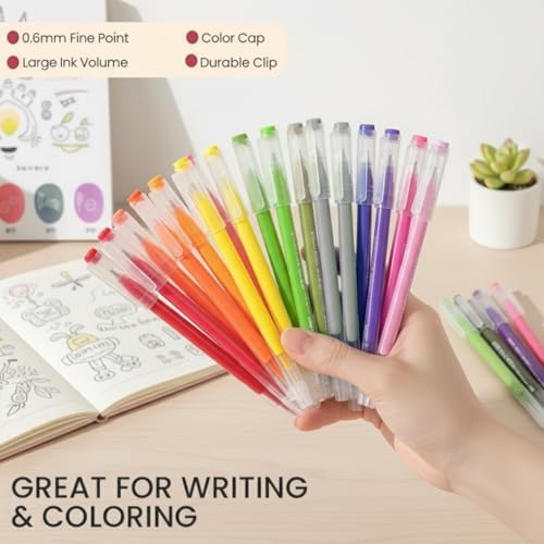 Mazo Moon Gel Pen Set: 0.5mm Medium Tip