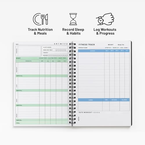 Mazo Moon Wellness & Fitness Planner