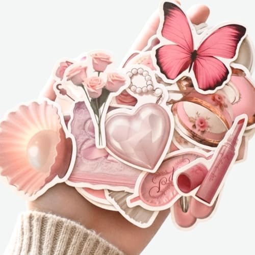 Mazo Moon 50 x Pink Aesthetic Stickers
