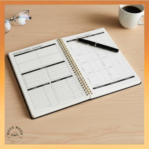 Mazo Moon Budget Planner Finance & Expense Tracker