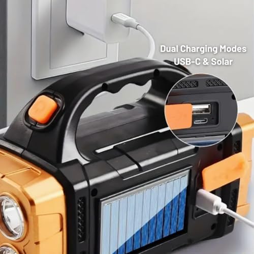 Mazo Moon Double-Sided Solar Lantern