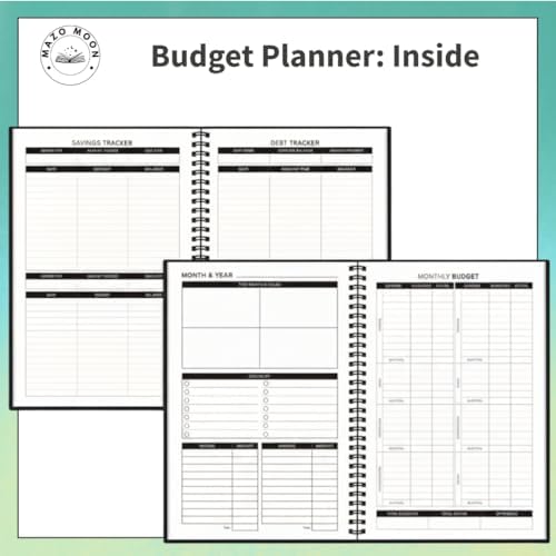 Mazo Moon Budget Planner Finance & Expense Tracker