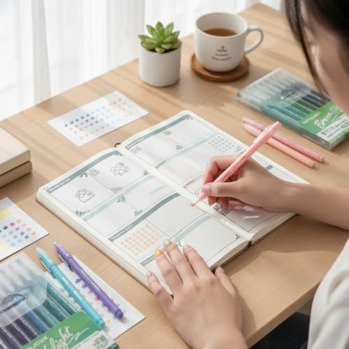 Mazo Moon Gel Pen Set: 0.5mm Medium Tip