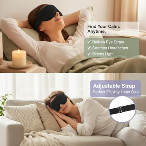Mazo Moon GravityMask Weighted Sleep Mask