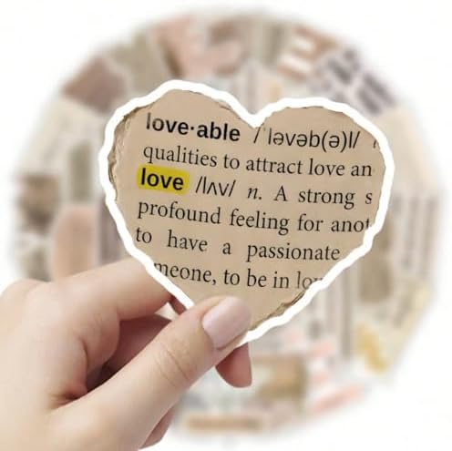 Mazo Moon 50 x Vintage Quote Stickers