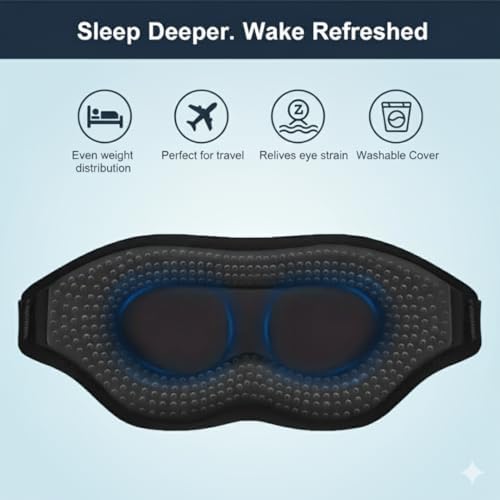 Mazo Moon GravityMask Weighted Sleep Mask