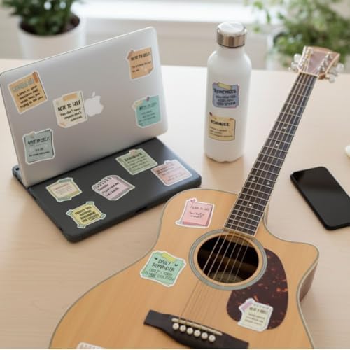 Mazo Moon 50 x Motivational Reminder Stickers