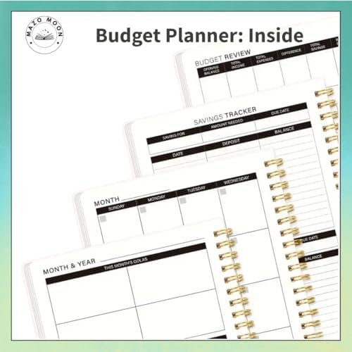 Mazo Moon Budget Planner Finance & Expense Tracker