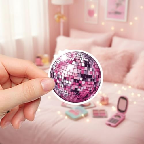 Mazo Moon 50 x Pink Aesthetic Y2K Stickers Pack