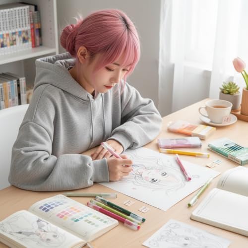 Mazo Moon Gel Pen Set: 0.5mm Medium Tip