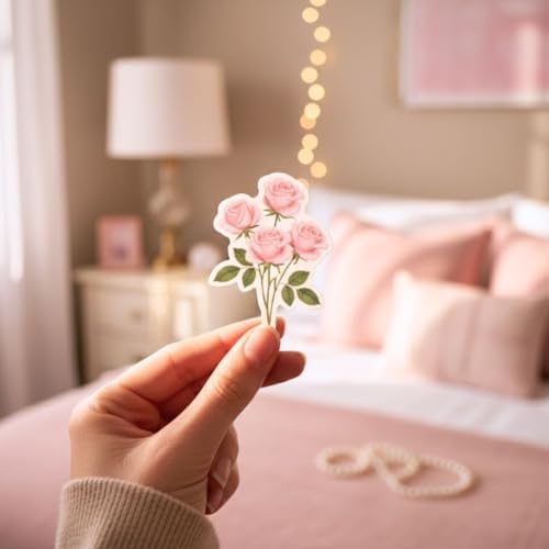 Mazo Moon 50 x Pink Aesthetic Stickers