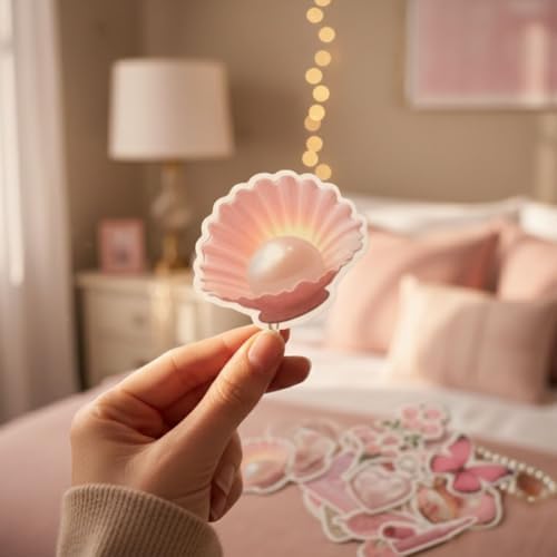 Mazo Moon 50 x Pink Aesthetic Stickers