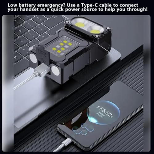 Mazo Moon Mini LED Flashlight Ultra-Bright 7 Modes