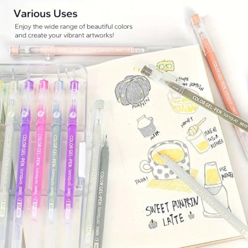 Mazo Moon Gel Pen Set: 0.5mm Medium Tip