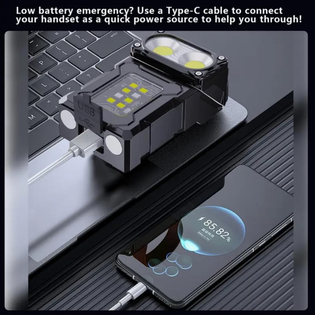 Mini LED Flashlight – USB-C Rechargeable Torch