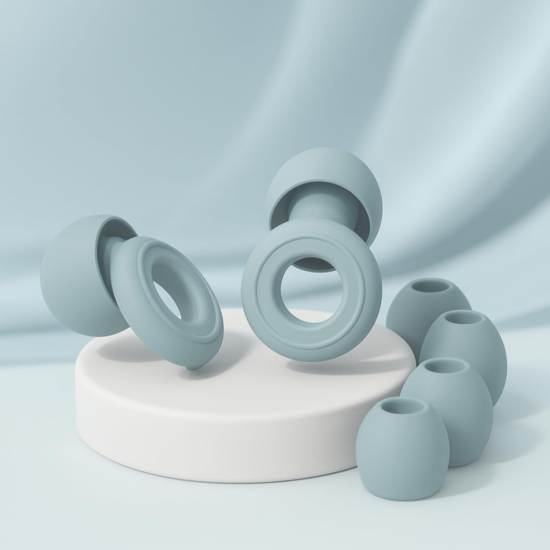 Mazo Moon NoiseBud Reusable Silicone Ring Earplugs