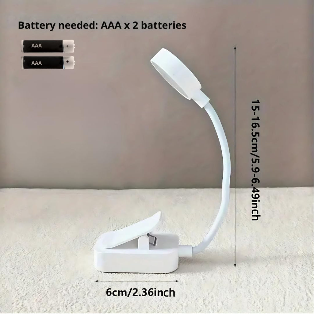 Clip-On Book Light – Adjustable LED Reading Lamp